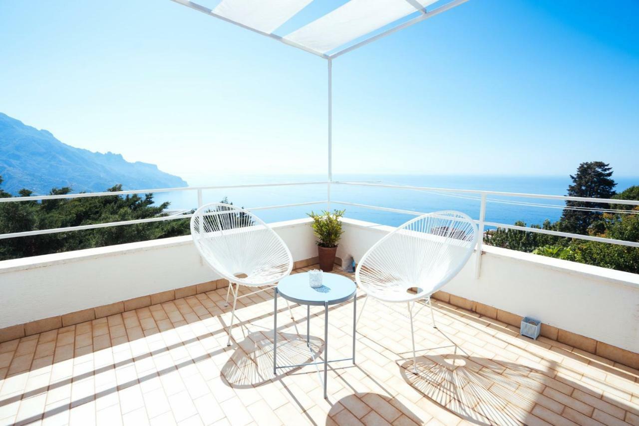 Sea View Villa In Ravello With Lemon Pergola, Gardens And Jacuzzi - Ideal For Elopements Extérieur photo